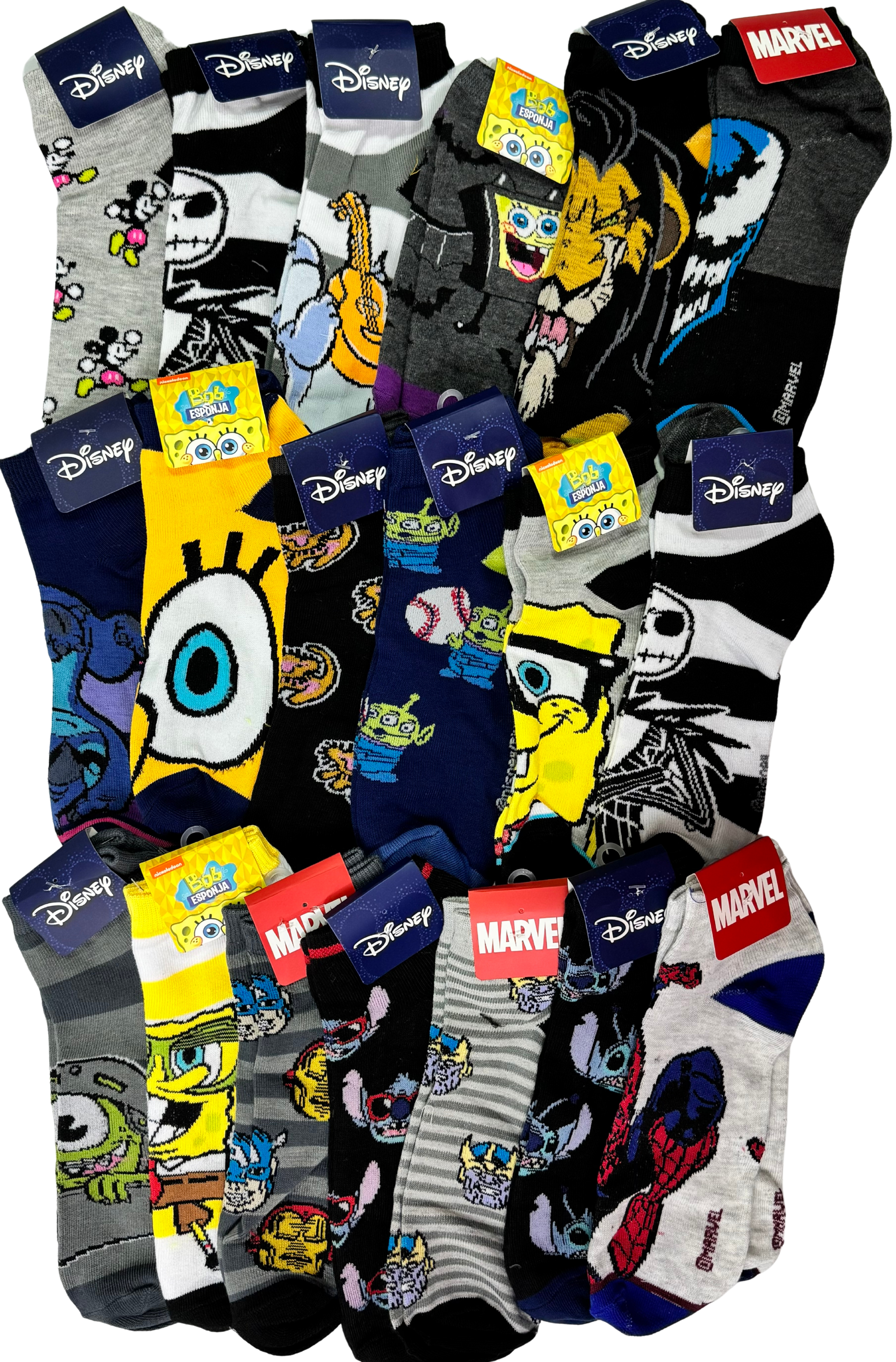 Calcetines de Caricatura